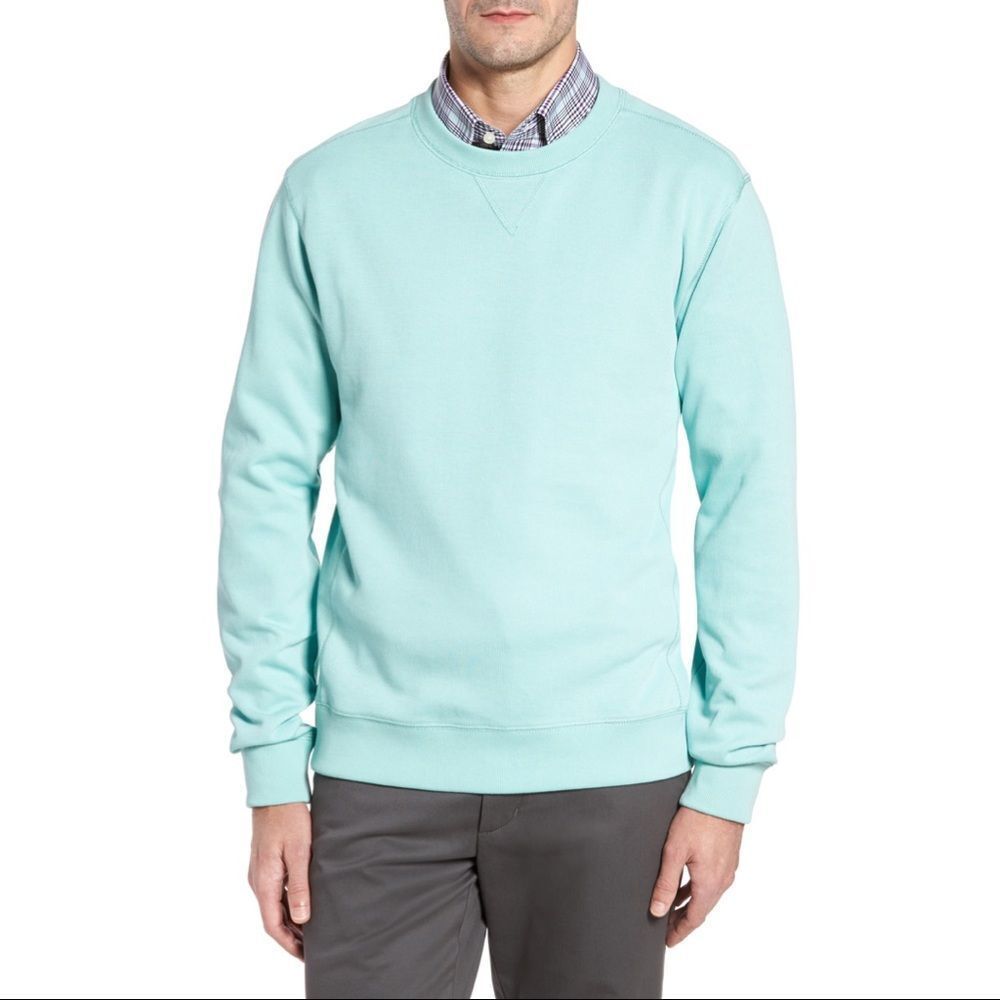Cutter & Buck Aquastone Crewneck Sweater Pullover 4XB Men’s Casual Golf